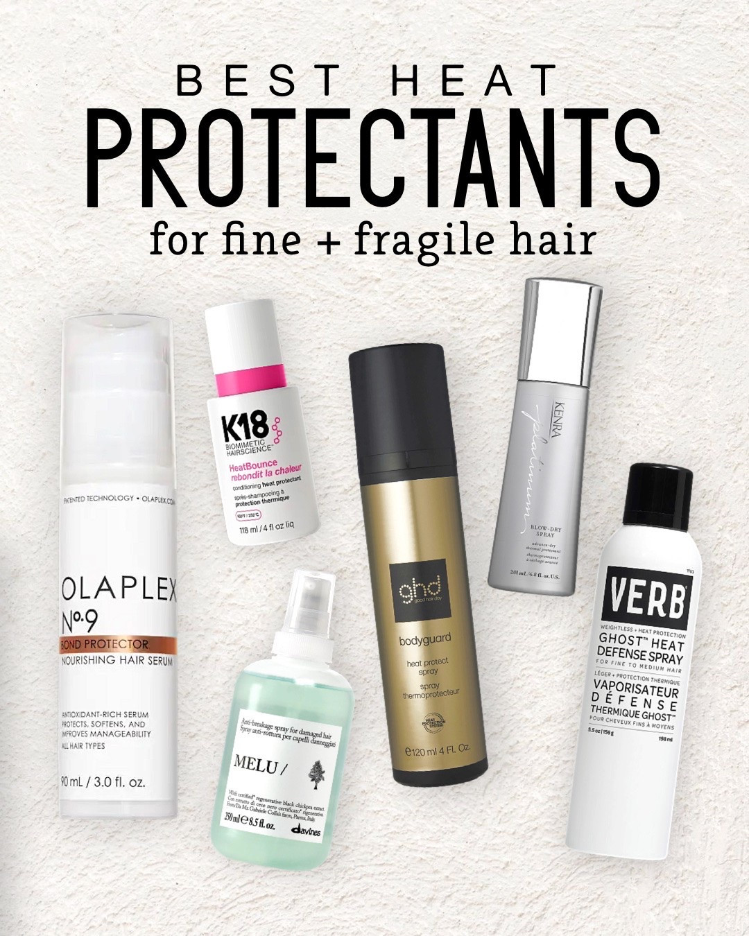 If your hair is fine, fragile, or breaking easily, your heat protectant matters just as much as your styling tools. These are the lightweight formulas I actually recommend after 20+ years behind the chair- protection without weighing fine hair down. Shop all of my favorites here.

#LTKselfcare #LTKOver40 #LTKBeauty