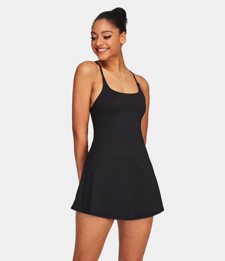 Women’s Softlyzero™ Plush Backless Active Dress - Halara | HALARA