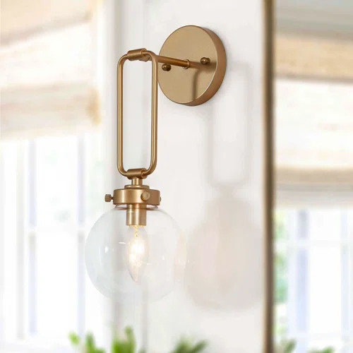 Alec Dimmable Wall Sconce Long Armed Fixture | Wayfair North America