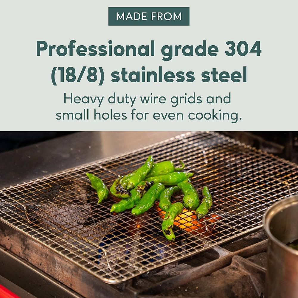 Ultra Cuisine Heavy Duty Cooling Rack for Cooking and Baking - Professional Grade Premium100% Sta... | Amazon (US)