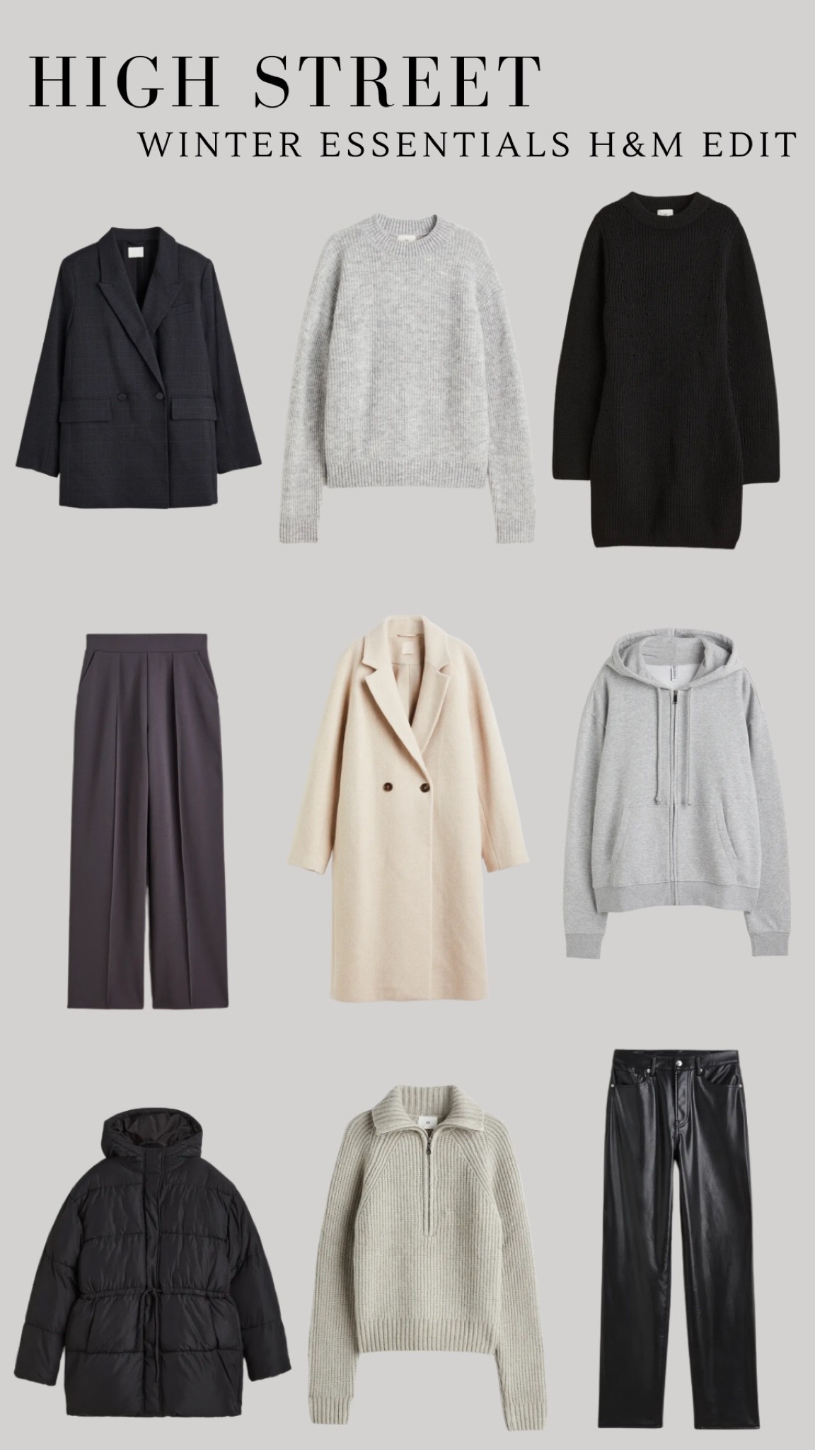 Shop my selection of winter essentials from H&M below 

#LTKstyletip #LTKSeasonal #LTKunder100