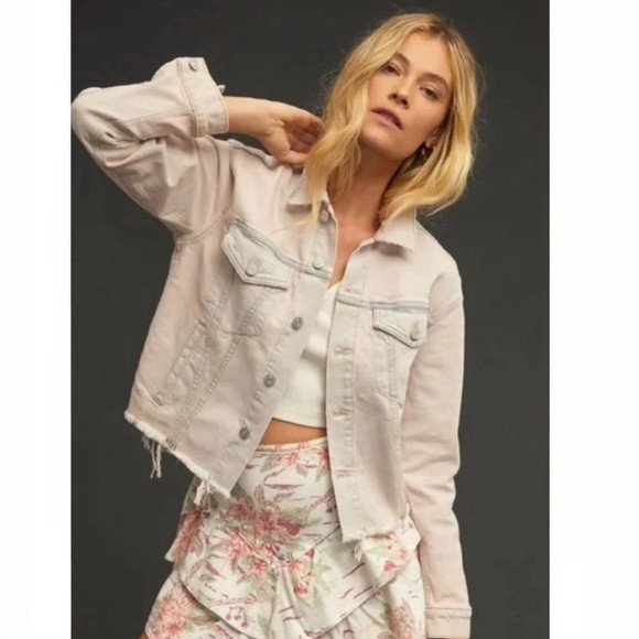 MOTHER The Cut Drifter Denim Jacket - MEDIUM | Poshmark