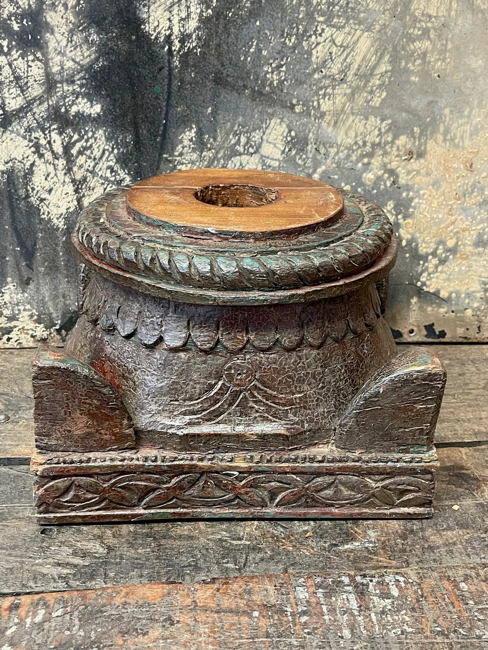 Ornate Handcarved Wood Pedestal Base Plinth Architectural | Etsy | Etsy (US)
