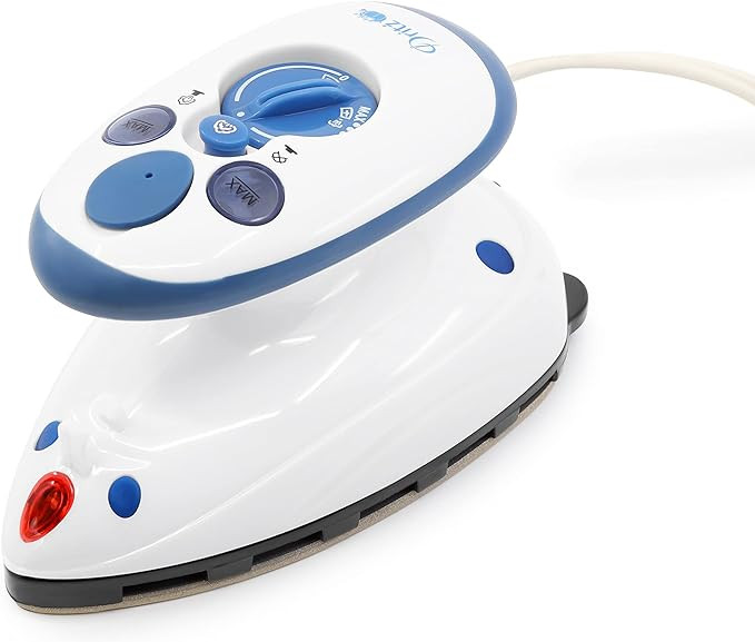 Dritz Notions 653380 Mighty Travel Steam Iron, White | Amazon (US)