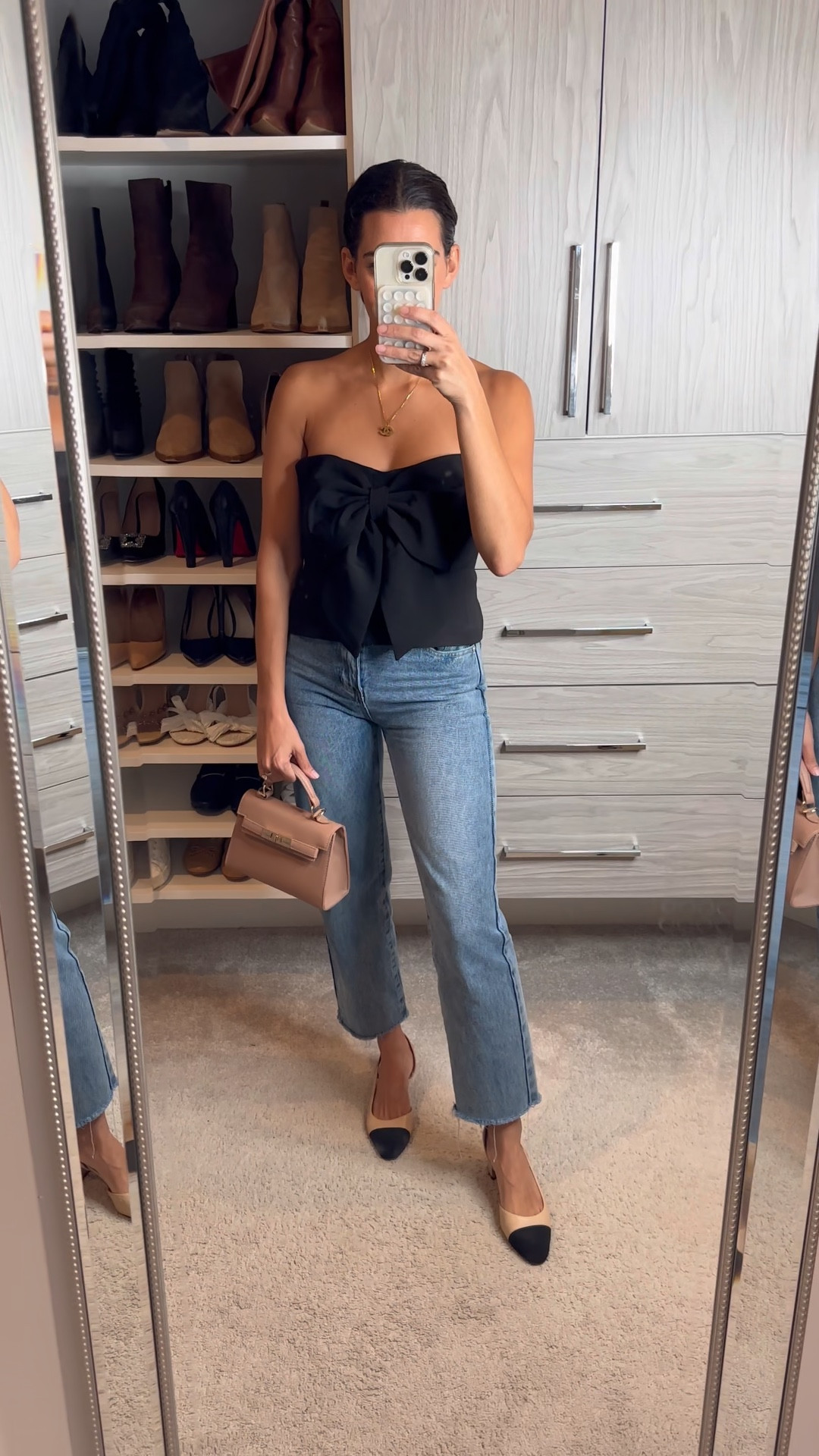 Summer date night top / it’s true to size! I cut the them of the jeans because they were too long (I’m 5’2) but they are also true to size 

#LTKSummerSales #LTKParties #LTKShoeCrush