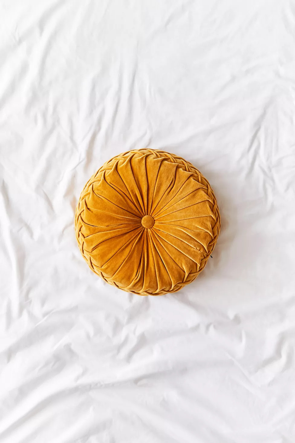 Round Pintuck Pillow | Urban Outfitters (US and RoW)