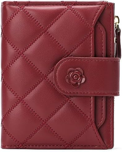 RNIEGA Small Wallets for Women Leather Bifold Wallet Women RFID Blocking Purse Credit Card Holder... | Amazon (US)