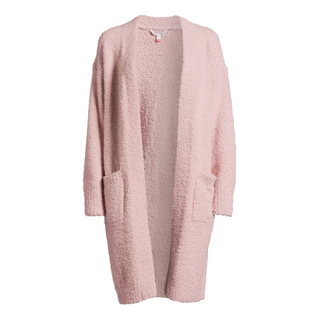 No Boundaries Juniors Teddy Duster Cardigan, Midweight, Sizes XS-XXXL | Walmart (US)