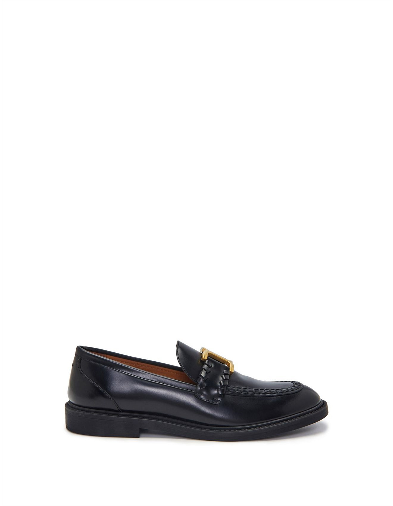 Marcie Loafer With Gold Buckle | David Jones (Australia & New Zealand)