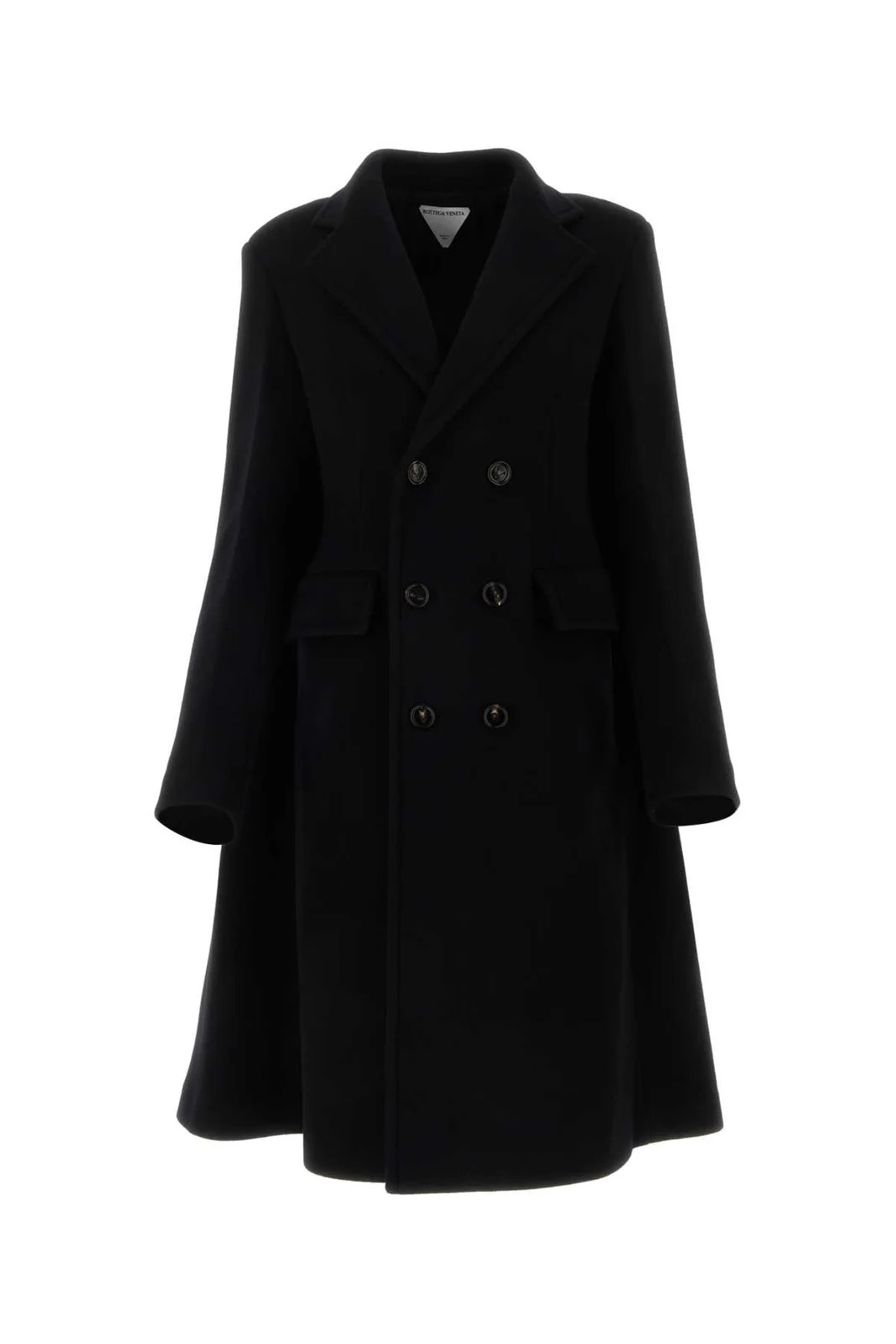 Bottega Veneta Double-Breasted Long Sleeved Coat | Cettire Global