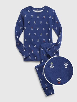 Kids 100% Organic Cotton Skull PJ Set | Gap (US)