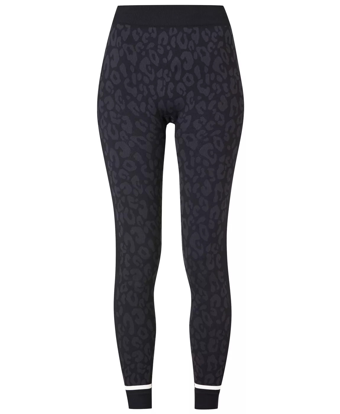 Leopard Jacquard Base Layer Leggings | Sweaty Betty US