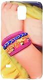 Child hands with Colorful rubber rainbow loom band bracelet cell phone cover case Samsung S5 | Amazon (US)
