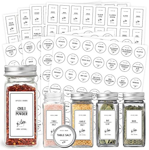Amazon.com: GMISUN Spice Labels Preprinted, Super Value Pack 328+Extra 420 Waterproof Spice Label... | Amazon (US)