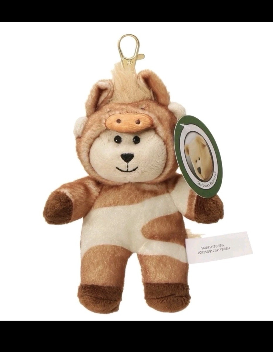 Starbucks 2026 Year of The Horse Bearista Bear Keychain NEW | eBay US