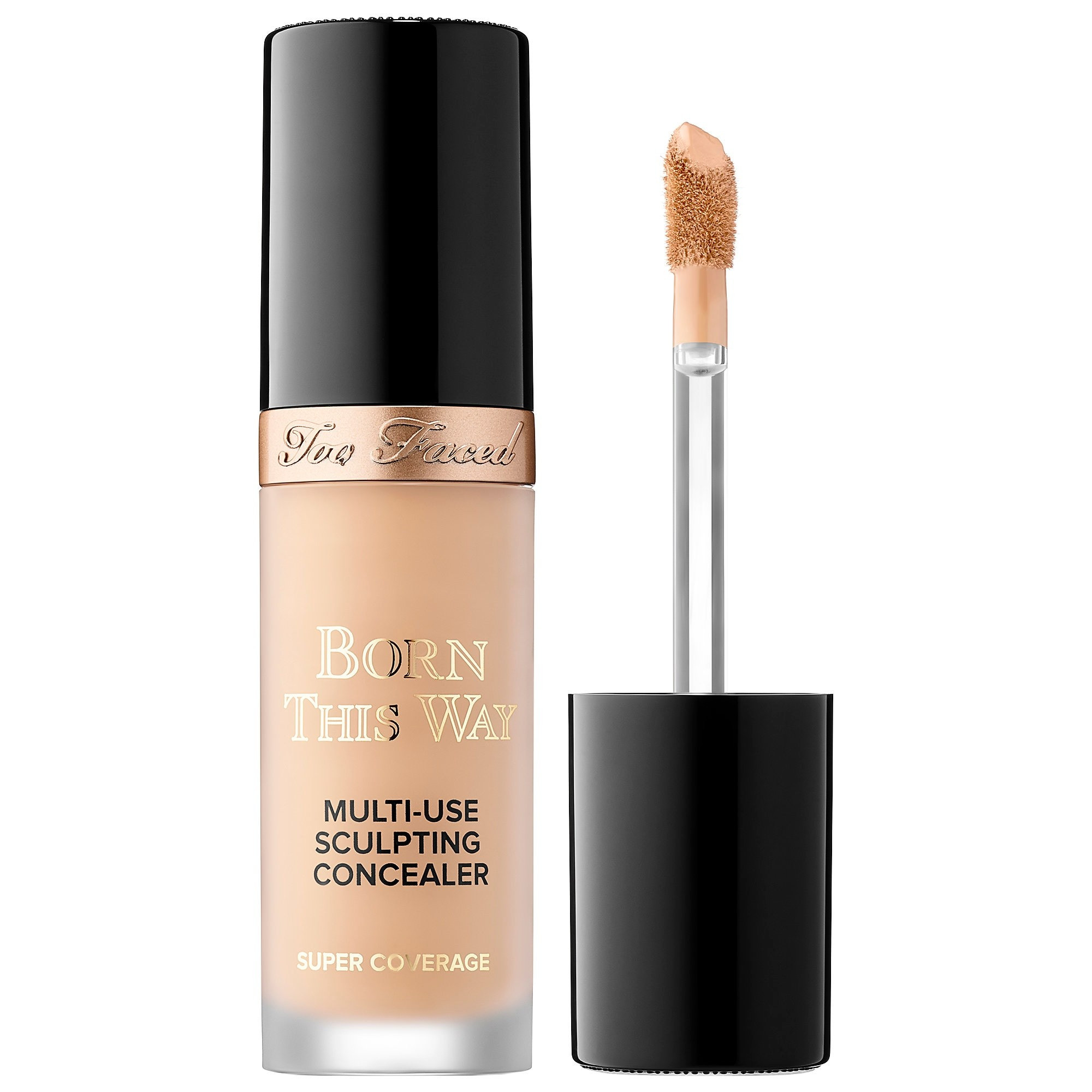 Too Faced Born This Way Super Coverage Multi-Use Concealer with Hyaluronic Acid Nude 0.45 oz / 13.5 ml | Sephora (US)