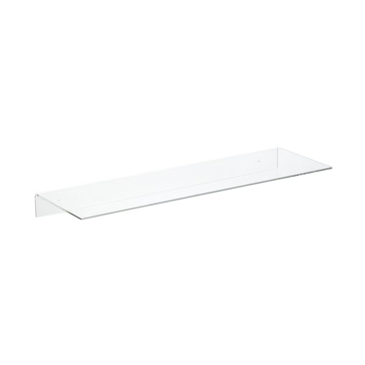 Single Acrylic Wall Shelves | The Container Store