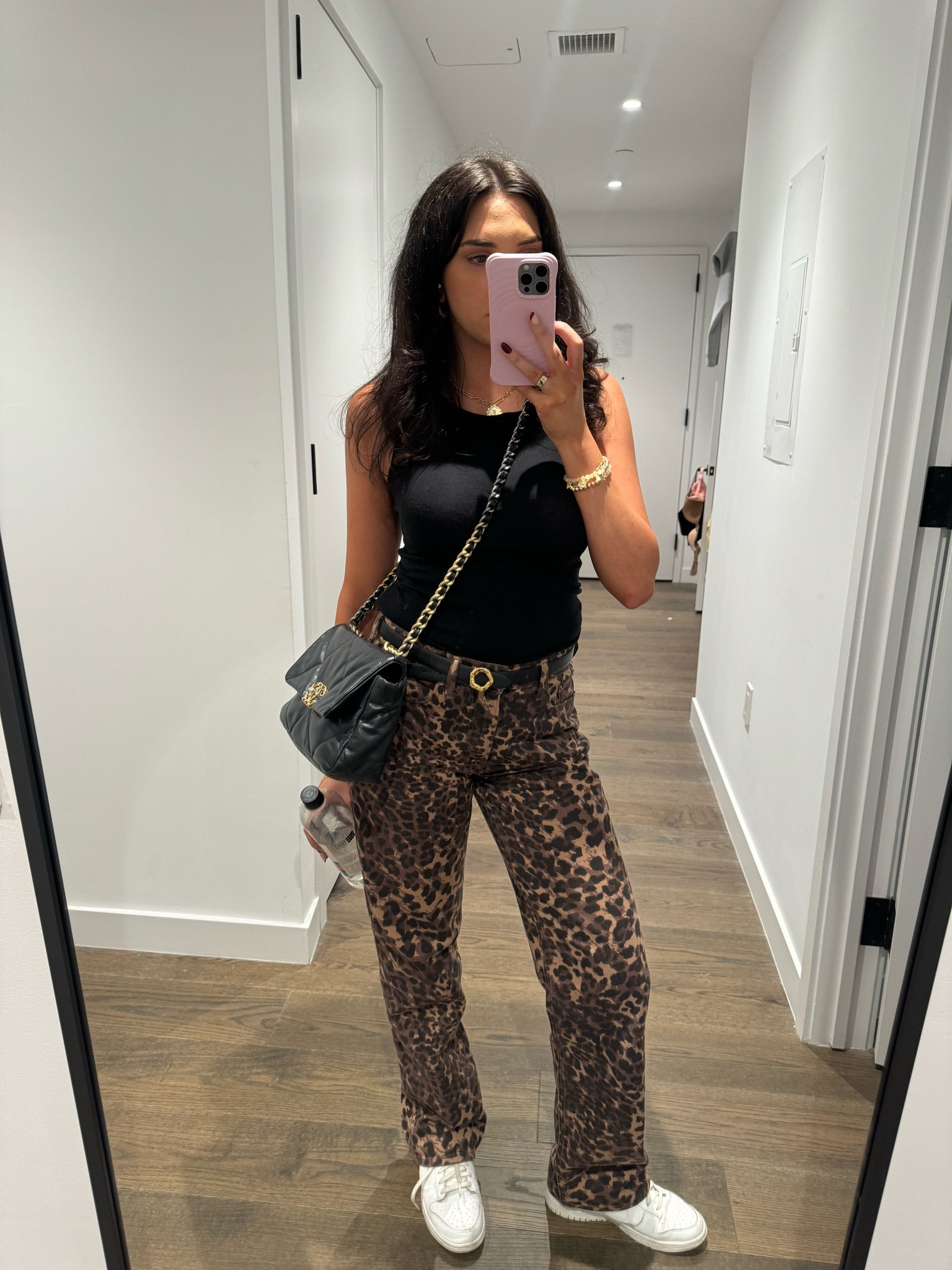 The most perfect leopard jeans 🐆 wearing 26 tall