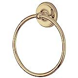 Kingston Brass BA314PB Classic Towel-Ring, Polished Brass,7-3/4" Length | Amazon (US)