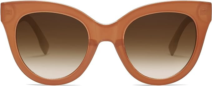 SOJOS Retro Oversized Cateye Sunglasses for Women Large Vintage Trendy Shades SJ2074 | Amazon (US)