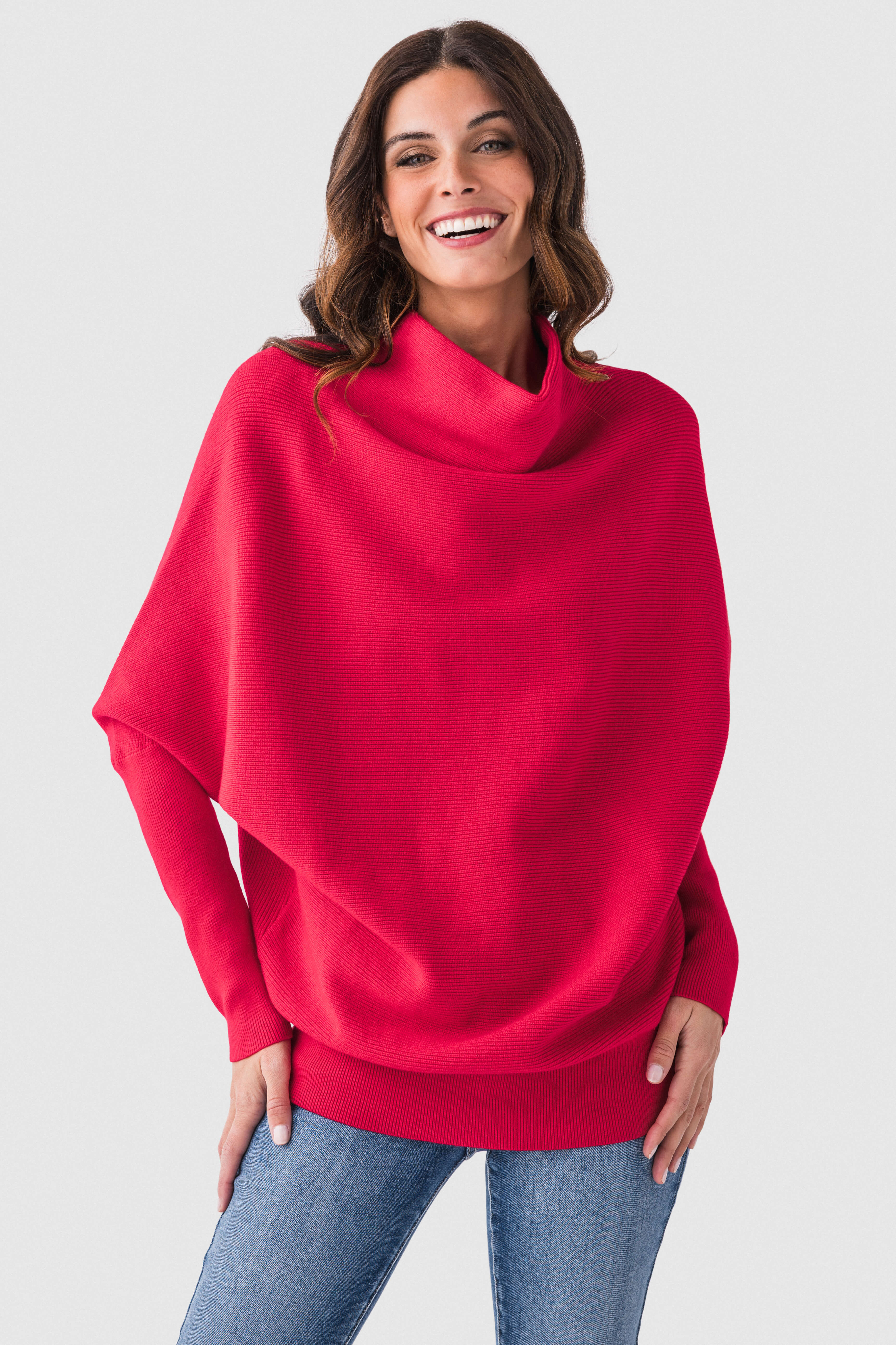 Blu Ivy Slouch Neck Dolman Pullover | Social Threads