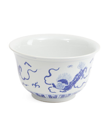 16x10 Foo Dog Bowl | TJ Maxx