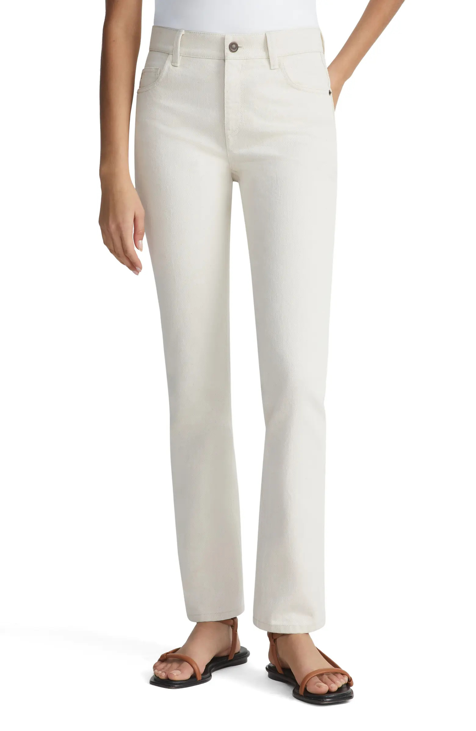 Reeve High Waist Ankle Straight Leg Jeans | Nordstrom