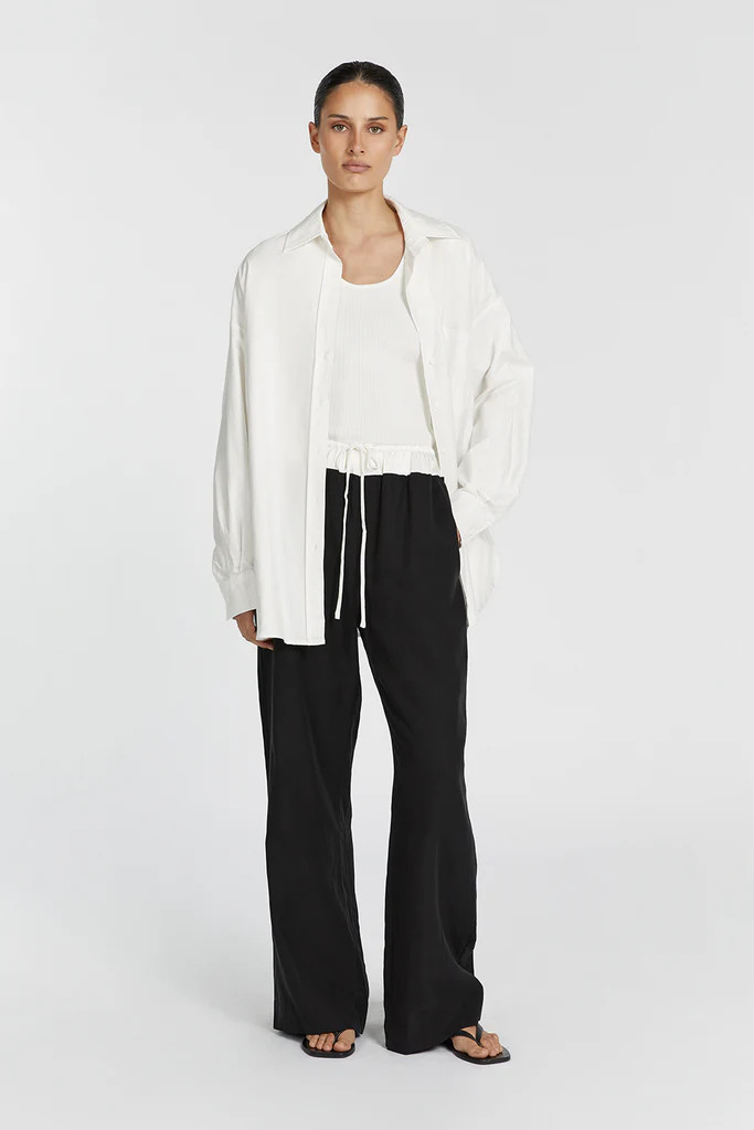 HARVEY BLACK SPLICED PANT | DISSH