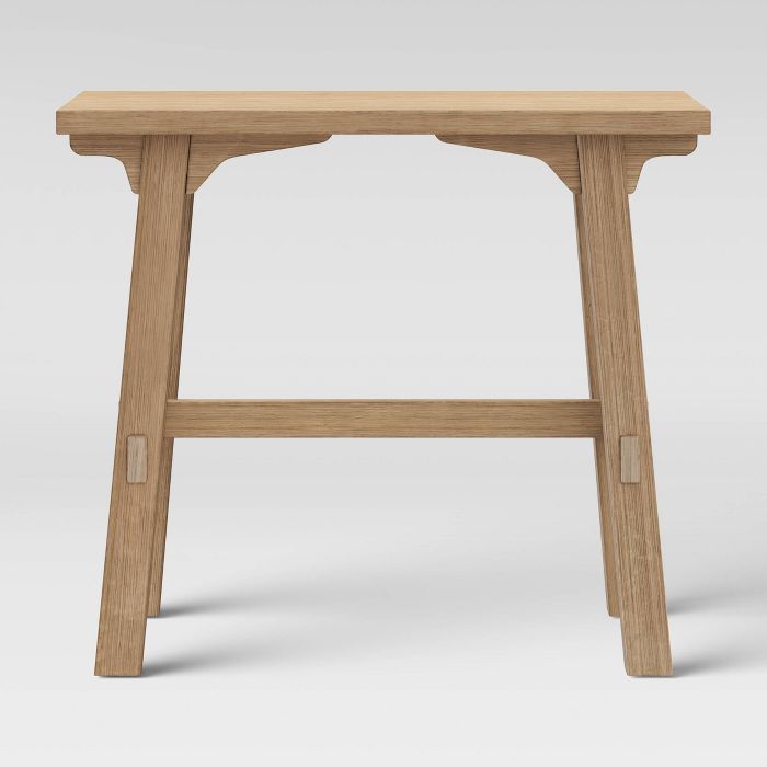 Creswell Wood Console Table Natural - Threshold™ | Target