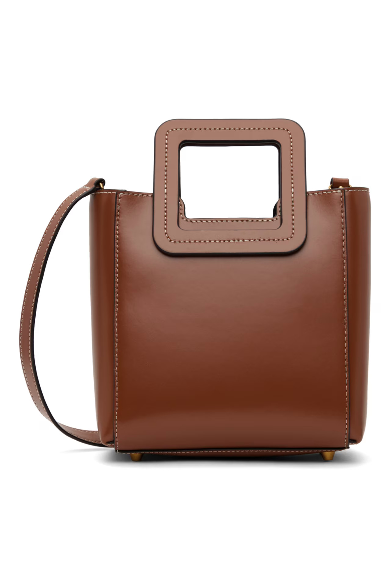 Tan Mini Shirley Bag | SSENSE