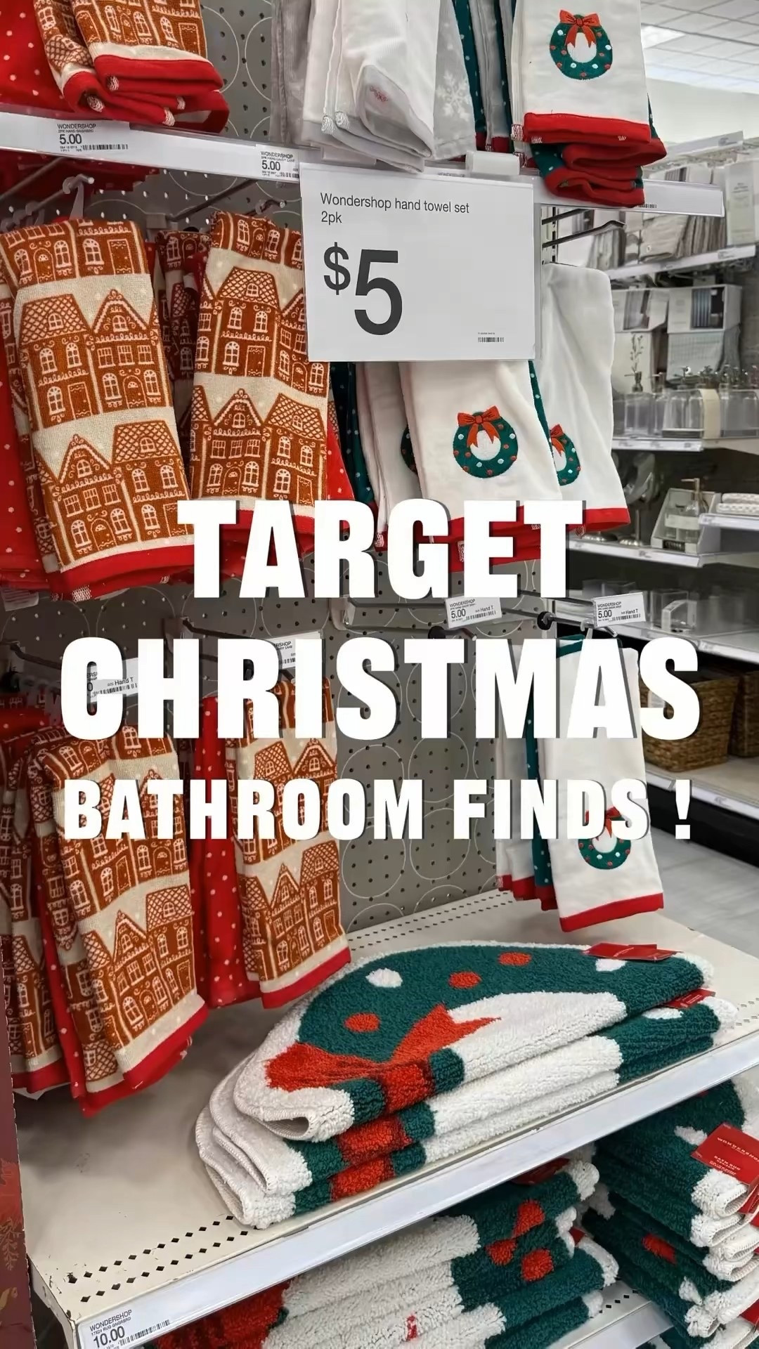 TARGET CHRISTMAS BATHROOM FINDS !
on a serious note what happens if santa has to fo potty ?! luckily you will be ready with the cutest cheeriest bathroom in the neighborhood. target's bathroom christmas decor is sure to make way for the big old man.

#LTKHoliday #LTKSeasonal #LTKSaleAlert