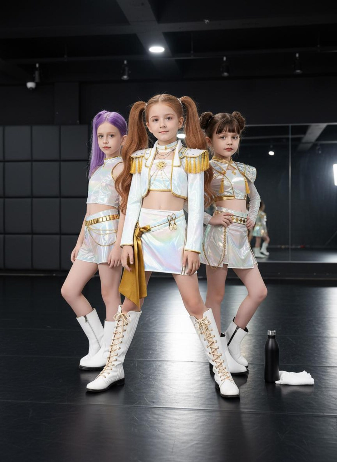 Kids Zoey Rumi Mira Cosplay Costume, Girls Huntrix K-pop Idol Outfit, K-pop Demon Hunter Cosplay,... | Etsy (US)