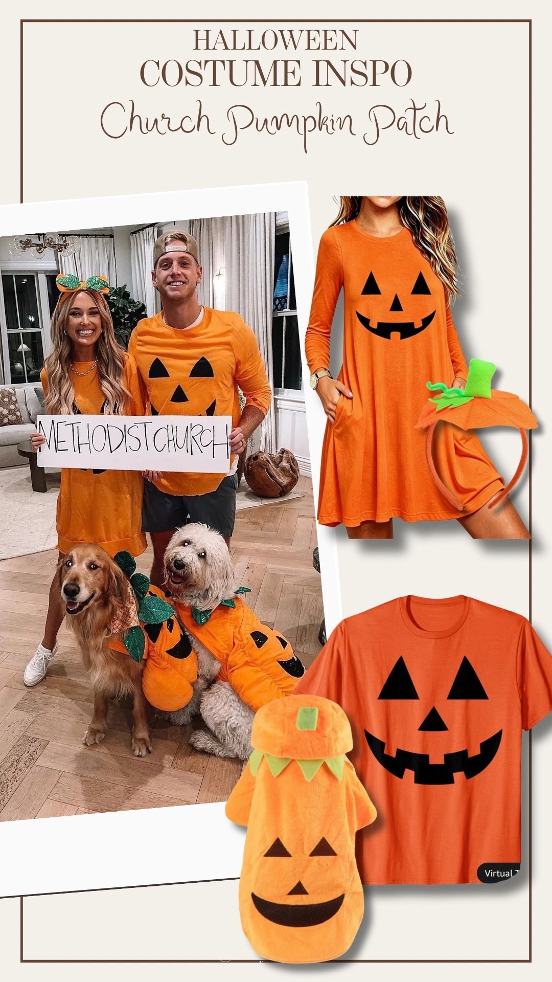 Halloween Costume Inspo: Church Pumpkin Patch! #halloween #costumeinspo