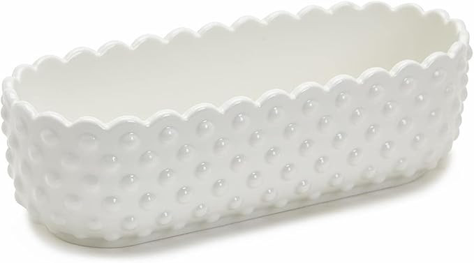 Two's Company Hob Nail Tidbit/Cracker Dish (Hand Wash Only) - Porcelain | Amazon (US)