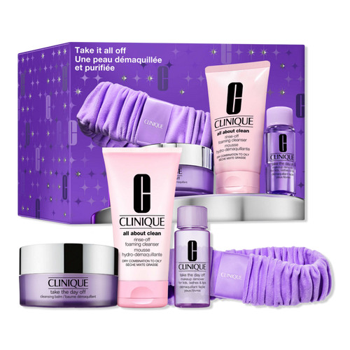 Take It All Off Makeup Remover Holiday Gift Set - Clinique | Ulta Beauty | Ulta