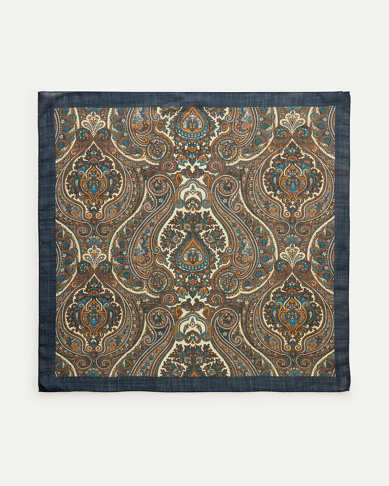 Italian wool-silk blend neckerchief in print | J. Crew US