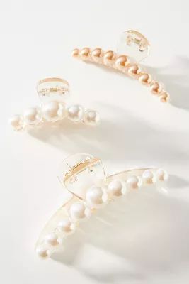 Shiny Claw Hair Clip Set | Anthropologie (US)