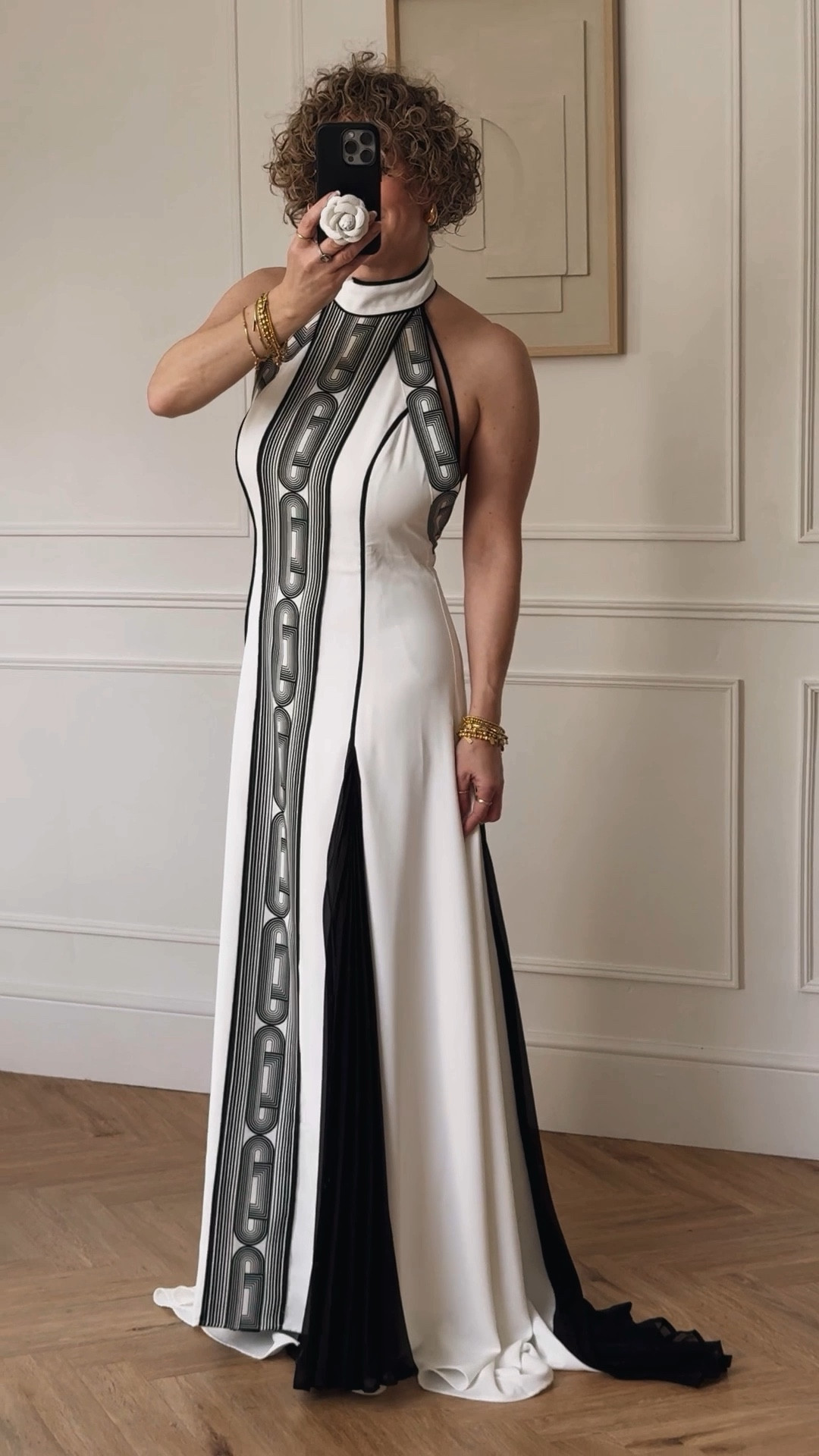 Karen Millen monochrome black tie occasion wear petite long dress backless dress petite fashion 

#LTKwedding #LTKover50style #LTKuk