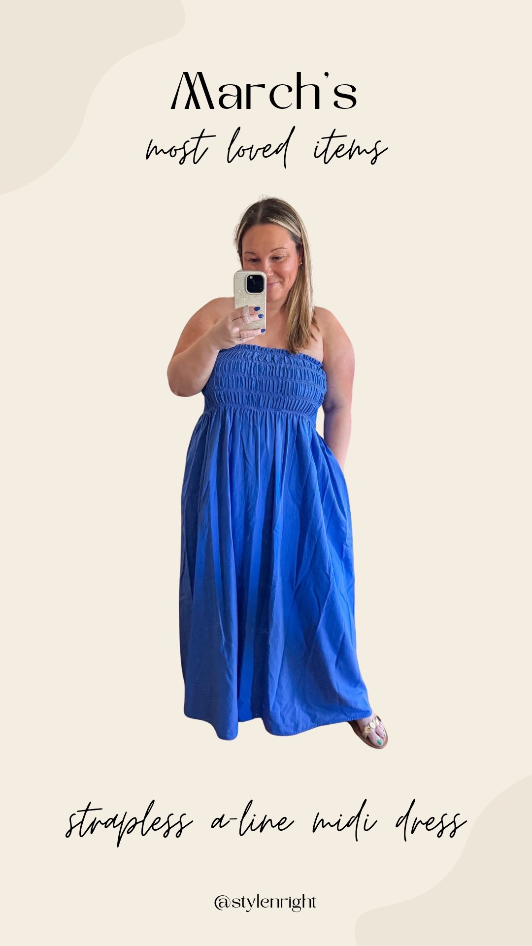 My March bestsellers! 

Women’s fashion, spring fashion, spring style, spring outfits, spring outfit inspo, spring ootd, outfit inspo, trendy fashion, chic fashion, mom style, midi dress, Target 

 


#LTKFindsUnder50 #LTKSeasonal #LTKStyleTip