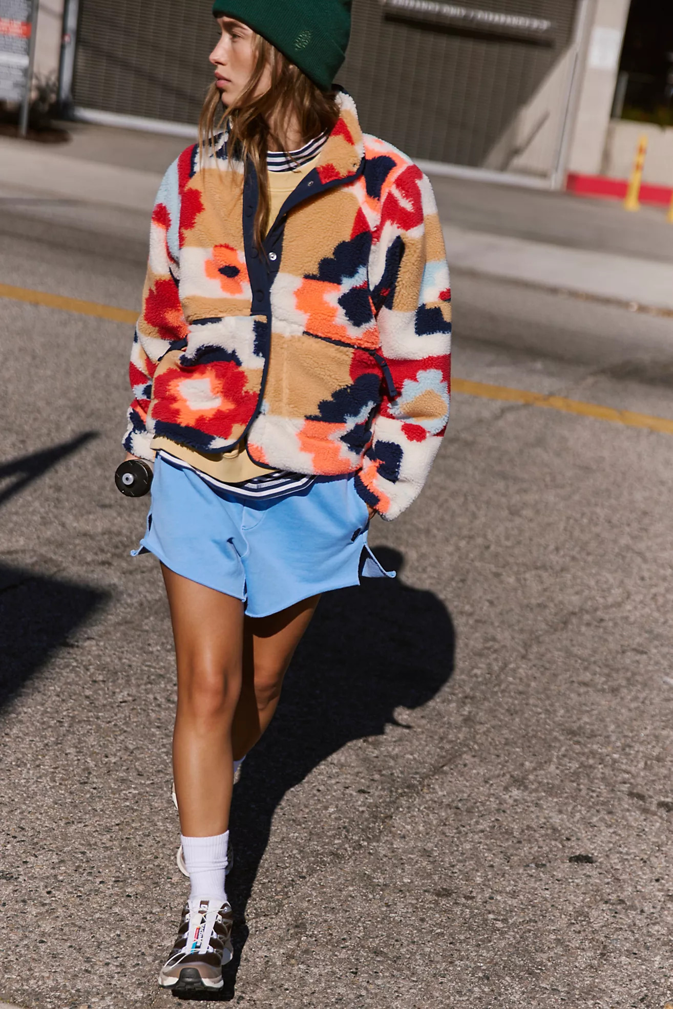 Hit The Slopes Printed Fleece Jacket | Free People (Global - UK&FR Excluded)