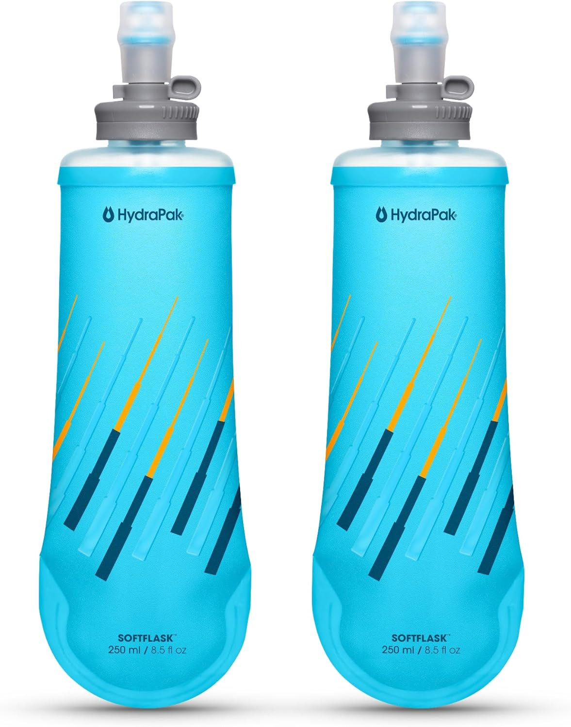 Amazon.com : HydraPak SoftFlask 250ml 2-Pack - Collapsible Nutrition Flask - BPA Free, Easy Open ... | Amazon (US)