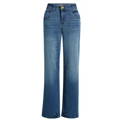 Wit & Wisdom Sawyer Straight Leg Jeans in Blanched Almond at Nordstrom, Size 12 | Nordstrom