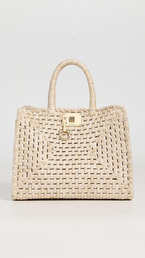 B. Raffia Satchel | Shopbop