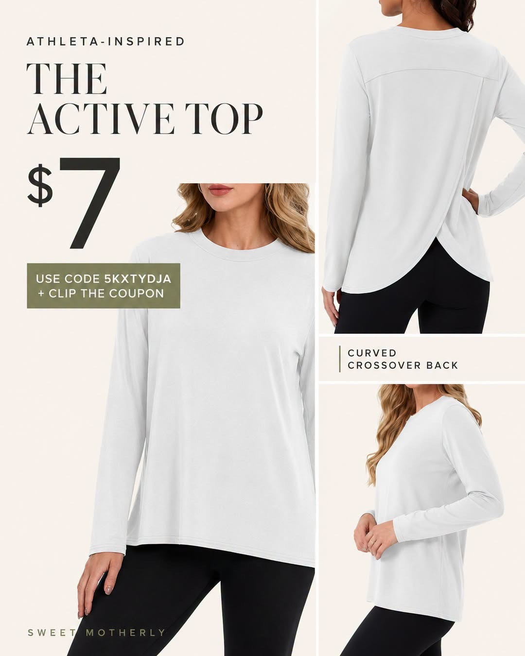 Long sleeve active top for $7

women’s fall activewear
autumn workout outfits
cozy athleisure sets
long sleeve workout tops
high waisted leggings
lightweight fitness layers
fall gym essentials
everyday athletic wear
transitional workout clothing
seasonal fitness fashion

#LTKootd #LTKActive #LTKSaleAlert