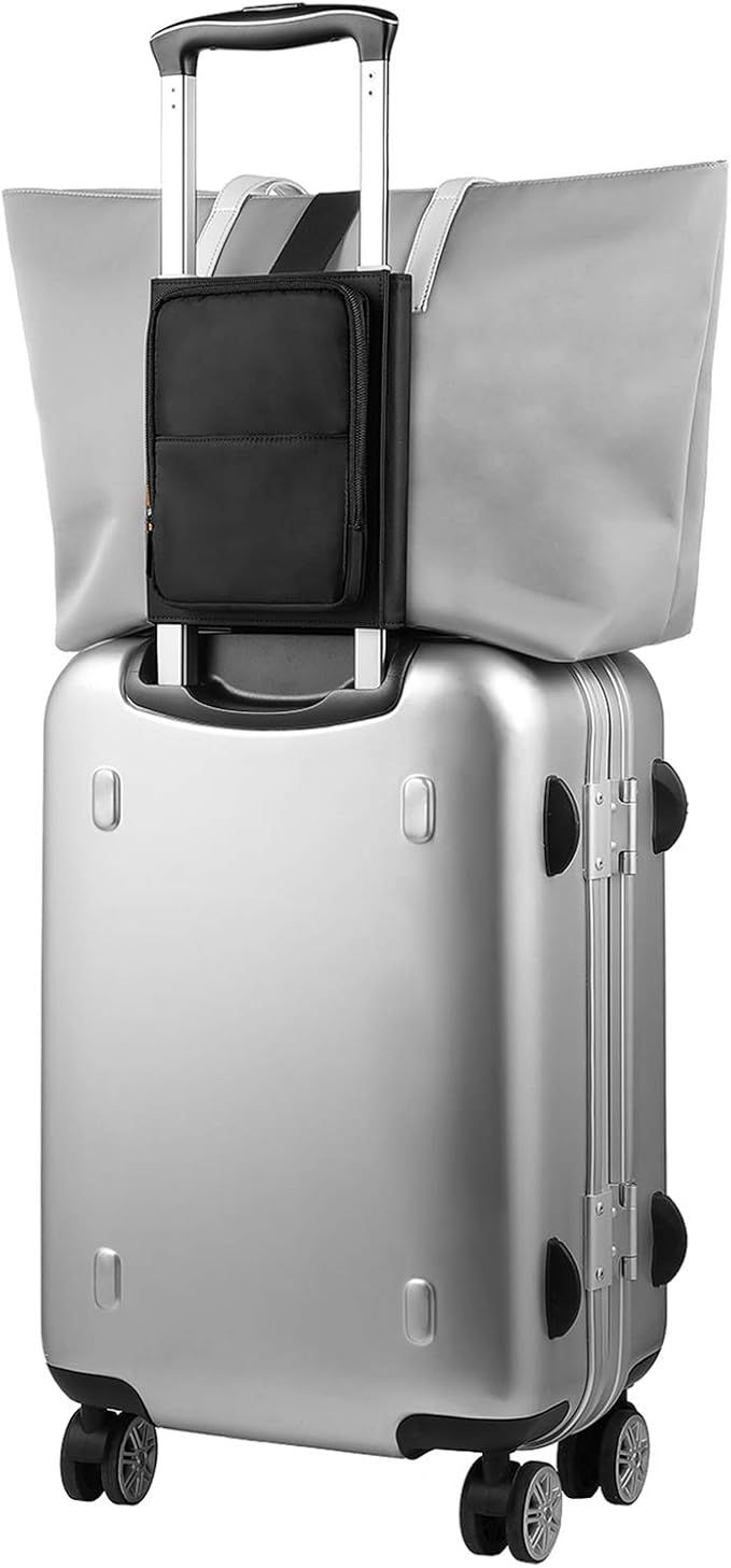 FOREGOER Luggage Strap,Nylon Adjustable Belt with Buckle,Premium Accessory for Travel Bag, Black ... | Amazon (US)