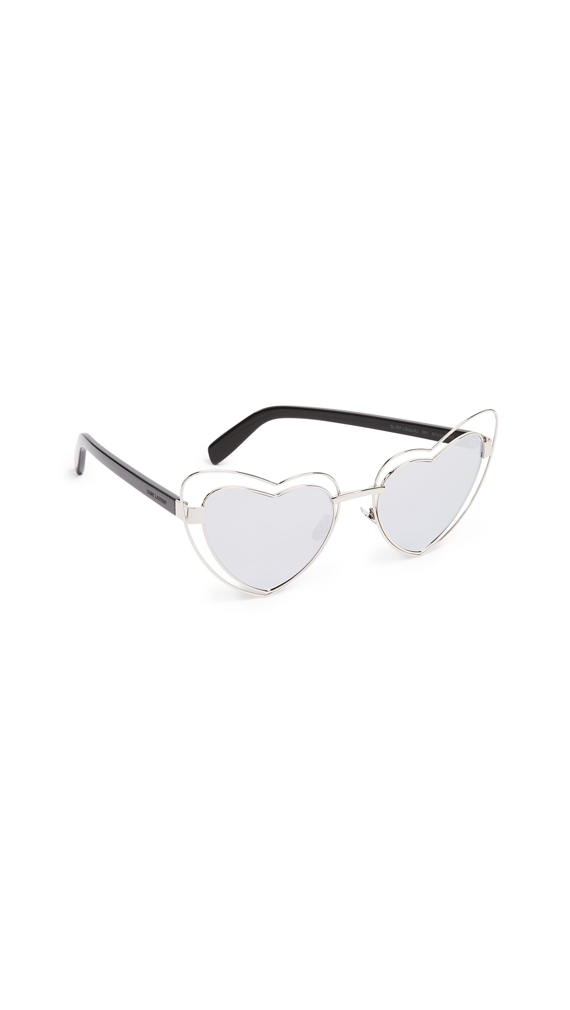 Saint Laurent Lou Lou Hearts Sunglasses | Shopbop