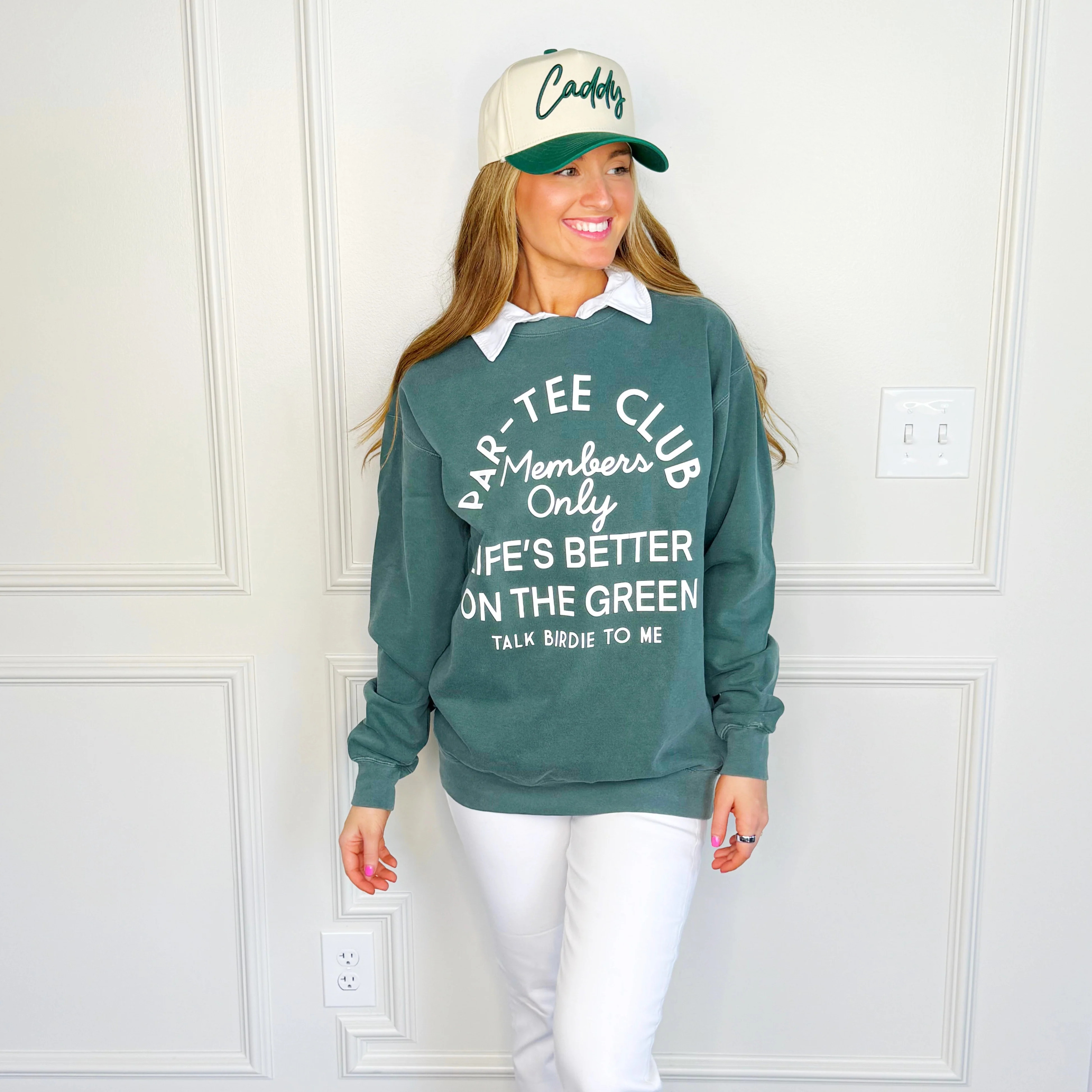 Par-tee Club Sweatshirt | Poppy & Pine