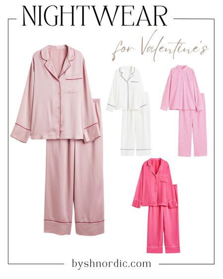 Cute nightwear for Valentine's Day!

#loungewear #pajamasets #cosyfashion #comfyclothes #valentineslook

#LTKU #LTKstyletip #LTKFind