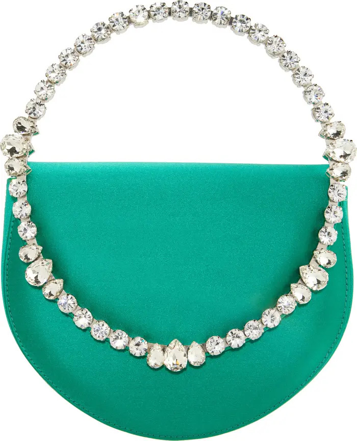 L’alingi Eternity Flap Embellished Satin Clutch | Nordstrom | Nordstrom
