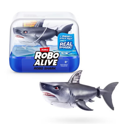 Robo Alive Robotic Swimming Shark - Gray | Target